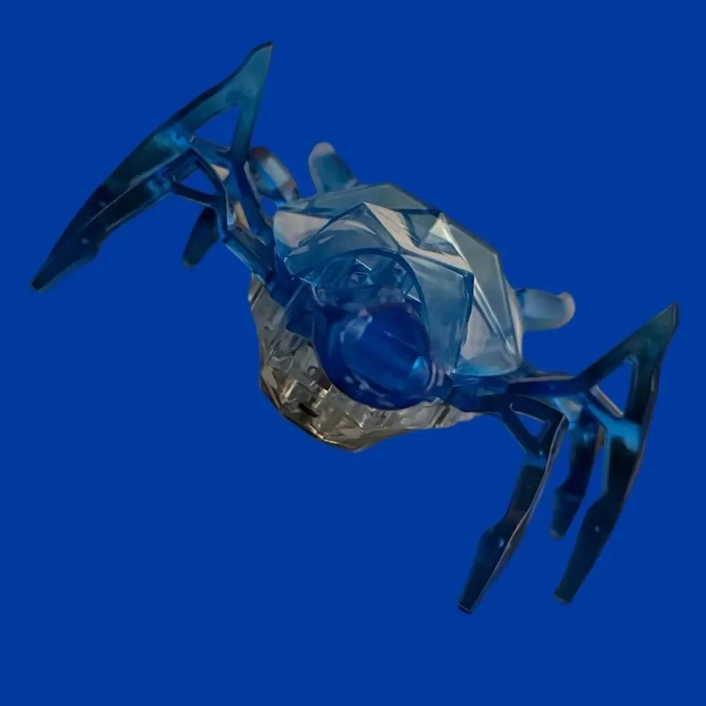 HEXBUG 6 Legged Crystal Blue Scarab Beetle B4